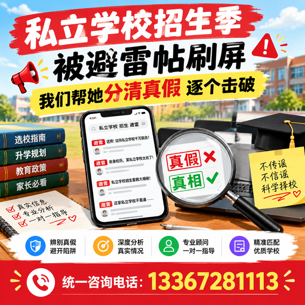 郴州小红书舆情合规处置：私立学校招生季被避雷帖刷屏，我们帮她分清真假逐个击破